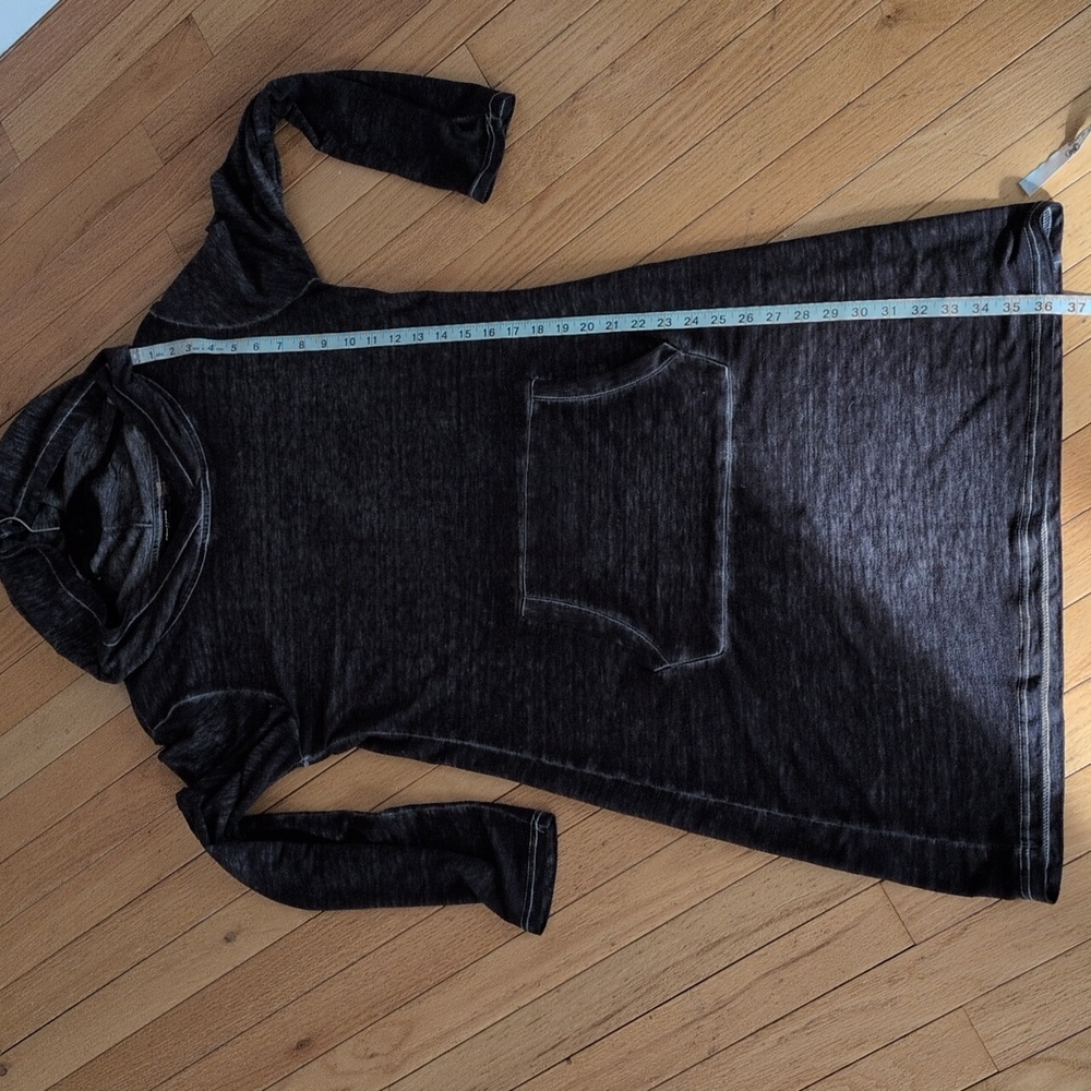 Point Zero mineral wash hooded tunic dress M - Picture 6 of 6